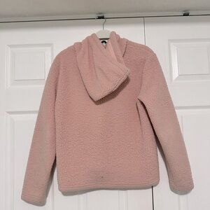 Fila Womens Josephine Sherpa Crop Super Soft Hoodie Pullover